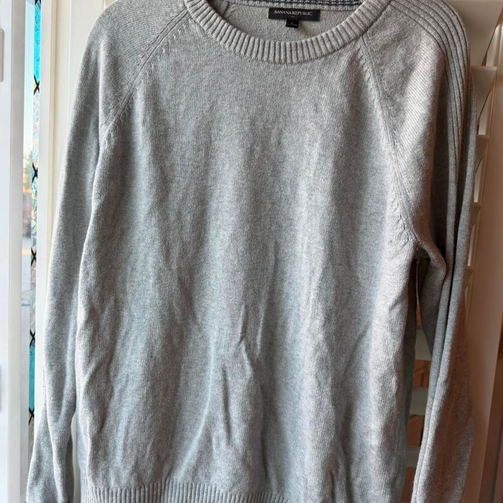 Banana-republic Men's Grey Jumper
